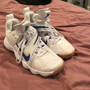 Nike Hyperset Volleyball Shoes Blue Size 7